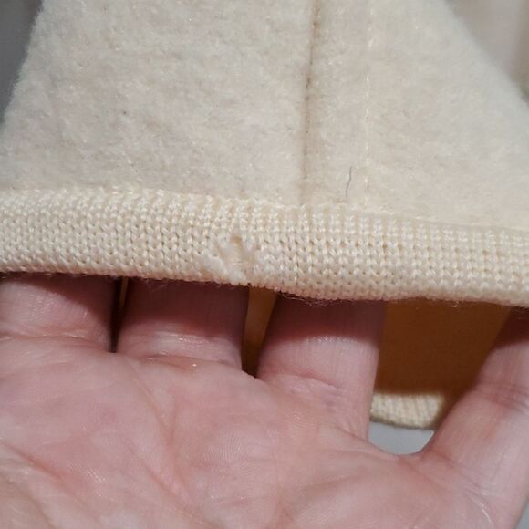 Vintage Geiger Australia Wool Sweater Jacket in Cream Size 44 or L - Picture 13 of 14